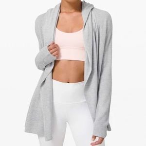 Lululemon sundown hooded cardigan size 4